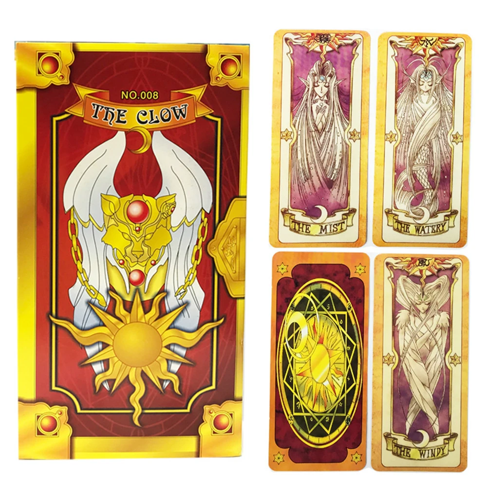 Anime Cardcaptor Sakura Clow Card cosplay prop KINOMOTO SAKURA Card captor Sakura Cards Tarot
Anime Cardcaptor Sakura Clow Card cosplay prop KINOMOTO SAKURA Card captor Sakura Cards Tarot