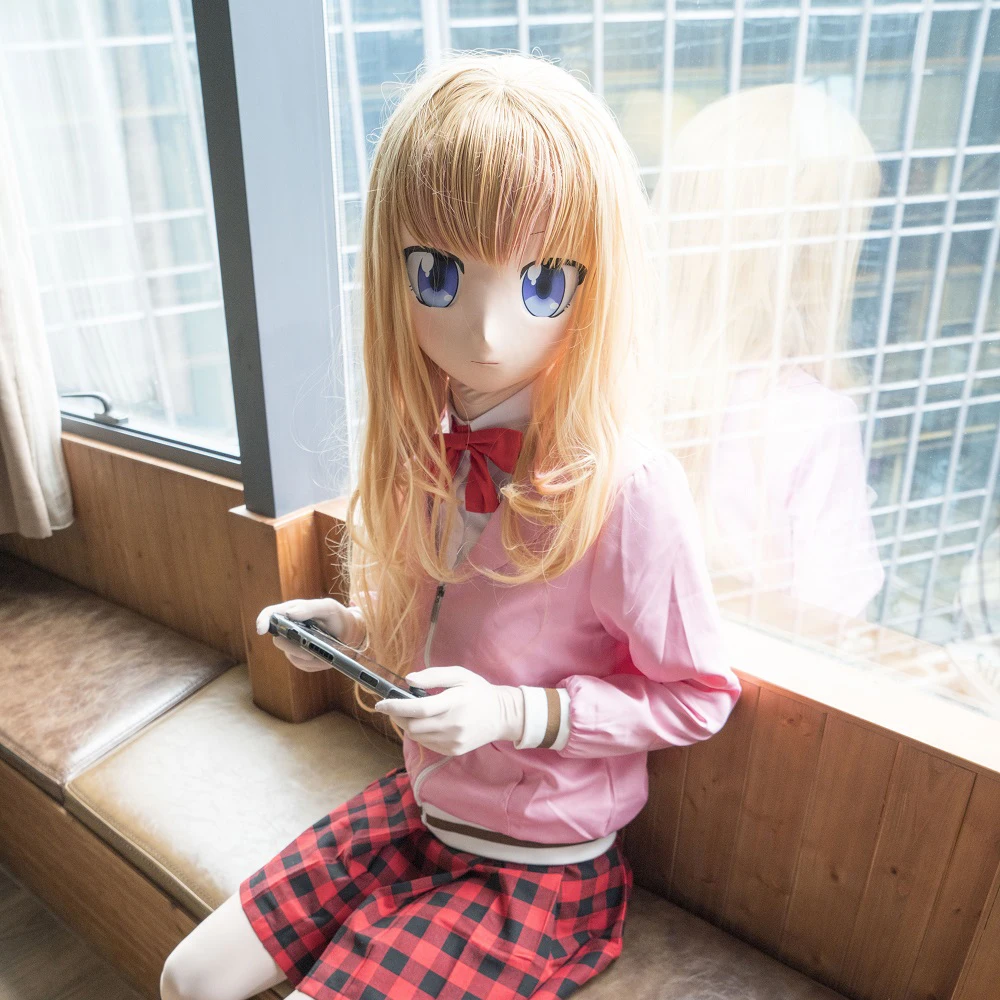 (KRM502) Handmade Female/Girl Resin 3/4 Head Japanese Cartoon Character Cosplay Kigurumi Mask Crossdresser DOLL
(KRM502) Handmade Female/Girl Resin 3/4 Head Japanese Cartoon Character Cosplay Kigurumi Mask Crossdresser DOLL