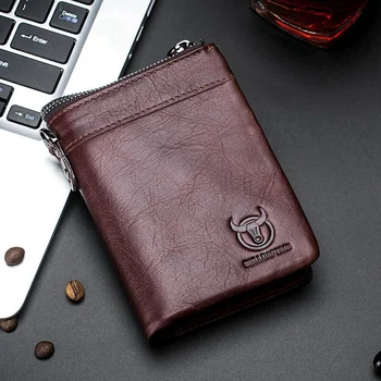 LJL-BULLCAPTAIN Genuine Leather Wallet Men Coin Purse Card Holder Men Wallet Zipper Design Male Ballet Clamp For Money Bag
LJL-BULLCAPTAIN Genuine Leather Wallet Men Coin Purse Card Holder Men Wallet Zipper Design Male Ballet Clamp For Money Bag