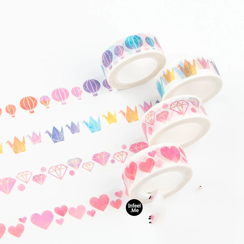 1PC New Creative Cute 15mmx7m Watercolor Series Washi Decorative Adhesive Tape DIY Masking Paper Tape Sticker Office Supplies
1PC New Creative Cute 15mmx7m Watercolor Series Washi Decorative Adhesive Tape DIY Masking Paper Tape Sticker Office Supplies