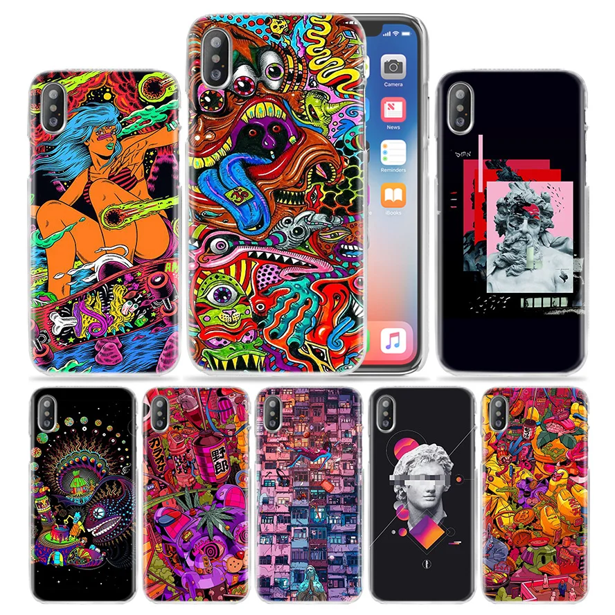 Neon Psychedelic Case for iPhone XS Max XR X 10 7 7S 8 6 6S Plus 5S SE 5 4S 4 5C 6+ 6S+ 7+ 8+ Hard PC Fundas Phone Cover Coque
Neon Psychedelic Case for iPhone XS Max XR X 10 7 7S 8 6 6S Plus 5S SE 5 4S 4 5C 6+ 6S+ 7+ 8+ Hard PC Fundas Phone Cover Coque