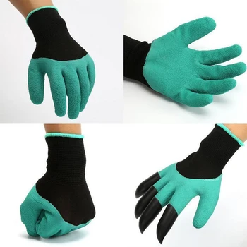 1Pair Garden Waterproof Protective Gloves for Digging Planting Household Anti-slipping Gloves With Plastic Claws Fingertips New
1Pair Garden Waterproof Protective Gloves for Digging Planting Household Anti-slipping Gloves With Plastic Claws Fingertips New