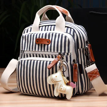 Fashion Multifunction Diaper Bag Casual Portable Mummy Bag Large Capacity Baby Bag Striped Shoulder Diagonal Package Hanimom
Fashion Multifunction Diaper Bag Casual Portable Mummy Bag Large Capacity Baby Bag Striped Shoulder Diagonal Package Hanimom