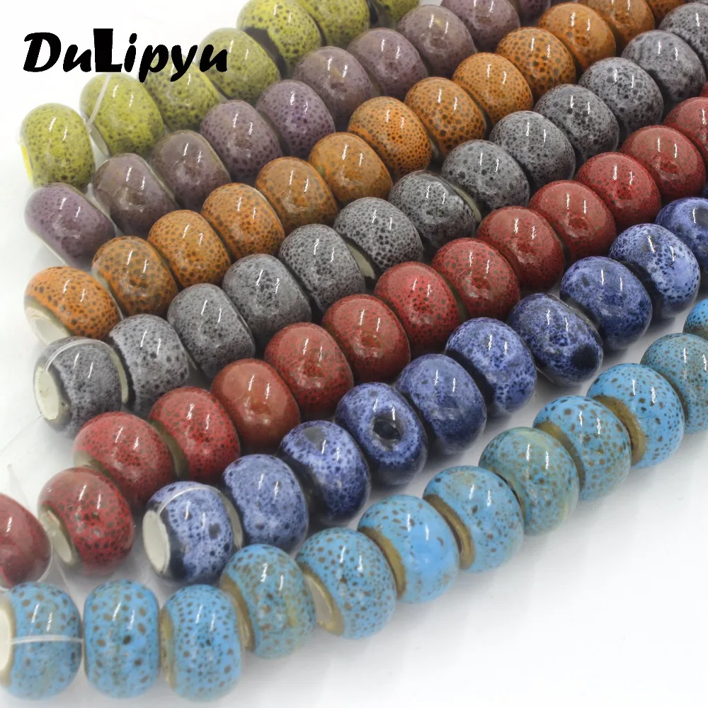100pcs/lot 8mm*13mm hole:6mm Rondelle Handmade Craft Porcelain Ceramic Jewelry Bracelet Making Loose DIY Large Hole Beads yn127
100pcs/lot 8mm*13mm hole:6mm Rondelle Handmade Craft Porcelain Ceramic Jewelry Bracelet Making Loose DIY Large Hole Beads yn127