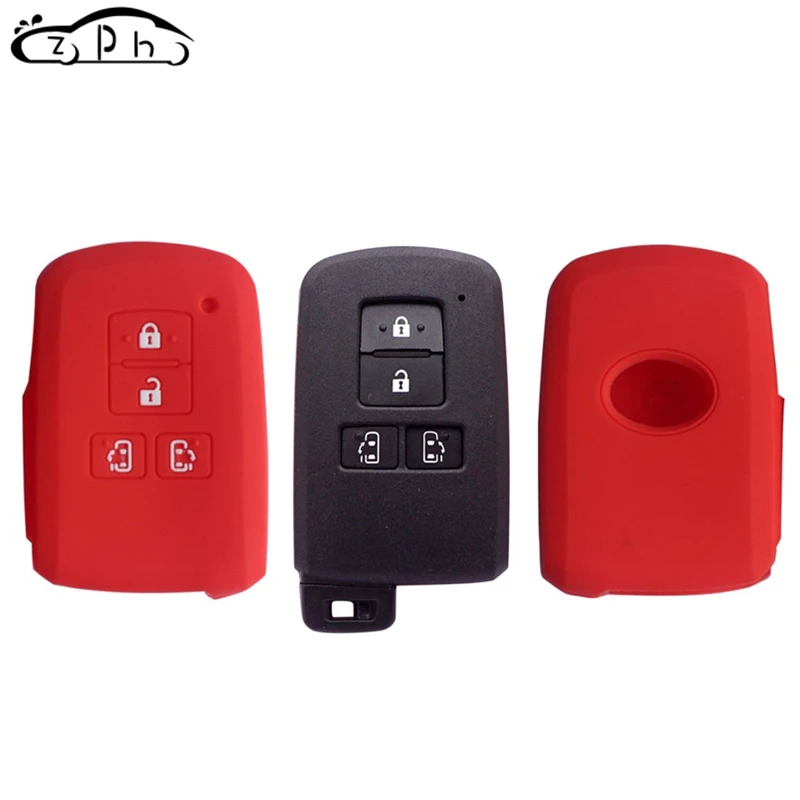4 Buttons Silicone Remote Car Key Cover Fob Case Holder for Toyota Sienta Alphard Voxy Noah Esquire Vellfire Harrier Accessories
4 Buttons Silicone Remote Car Key Cover Fob Case Holder for Toyota Sienta Alphard Voxy Noah Esquire Vellfire Harrier Accessories