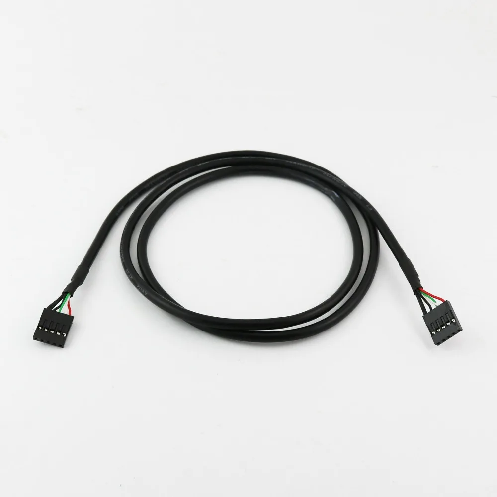 1pcs Internal 5-Pin USB IDC Motherboard Header Female to Female Extension Cable 3ft
1pcs Internal 5-Pin USB IDC Motherboard Header Female to Female Extension Cable 3ft