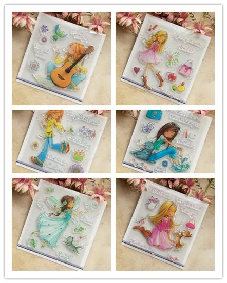 CARTOON Long haired girl Clear Stamp for Scrapbooking Transparent Silicone Rubber DIY Photo Album Decor
CARTOON Long haired girl Clear Stamp for Scrapbooking Transparent Silicone Rubber DIY Photo Album Decor