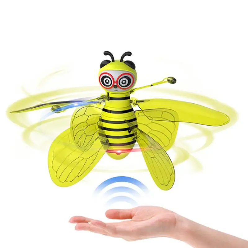 

Gesture Levitation Flying Induction Bee Aircraft Remote Control Fight Electronic Infrared Induction Aircraft Mini Helicopter