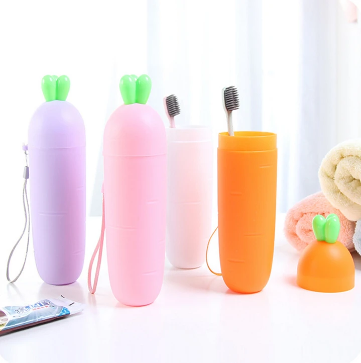 Creative Radish Toothbrush Holder Toothpaste Wash Storage Cup Portable Travel Necessary Storage Box.G-0112
Creative Radish Toothbrush Holder Toothpaste Wash Storage Cup Portable Travel Necessary Storage Box.G-0112