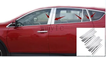 Fit For Toyota RAV4 RAV 4 2014-2017 Stainless Steel Center Pillar Covers Trim Window Middle Frames Decoration 10Pcs Car Styling
Fit For Toyota RAV4 RAV 4 2014-2017 Stainless Steel Center Pillar Covers Trim Window Middle Frames Decoration 10Pcs Car Styling