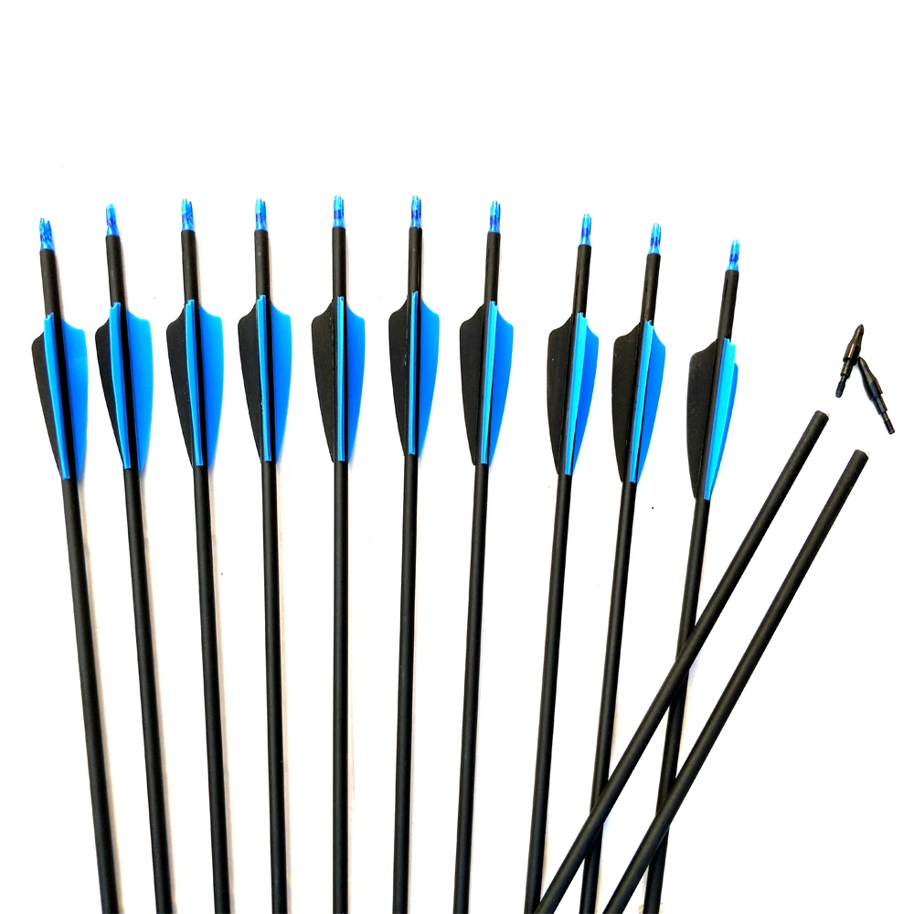 Archery Carbon Arrow 28/30/31 inch Archery Hunting Nocks Proof Carbon Arrow Steel Point SP500For Recurve & Compound Bow
Archery Carbon Arrow 28/30/31 inch Archery Hunting Nocks Proof Carbon Arrow Steel Point SP500For Recurve & Compound Bow