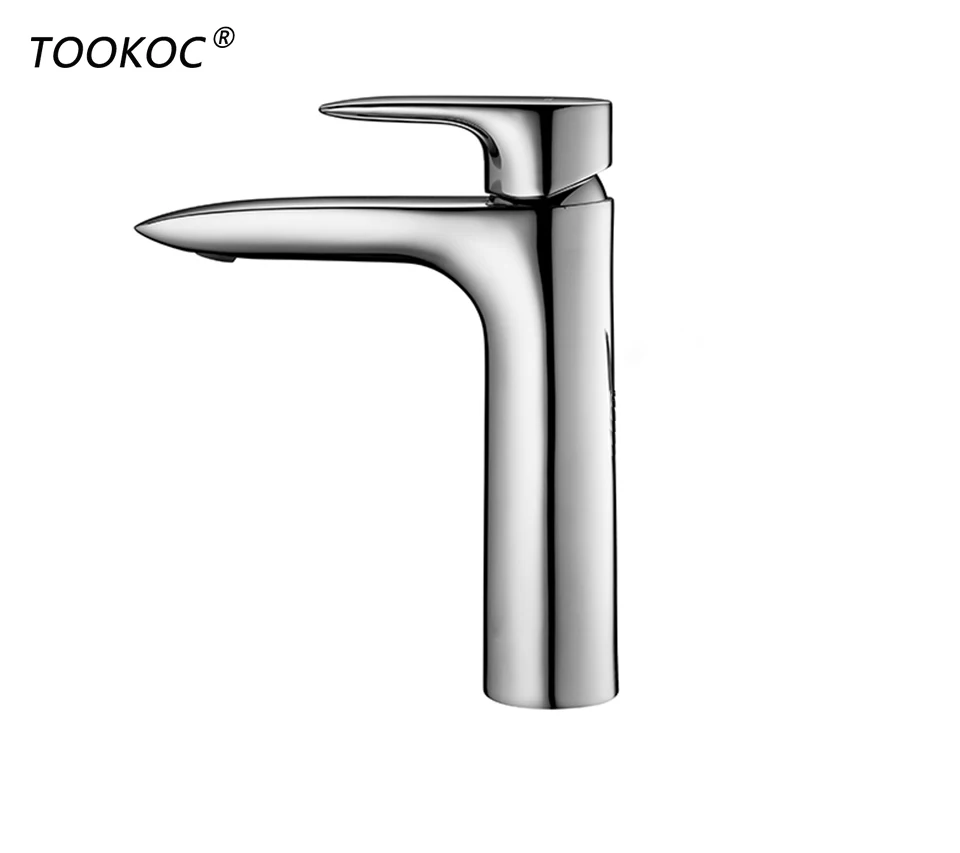 TOOKOC Basin Sink Faucets Single Handle Cold and Hot Mixer Tap bathroom fixture brass Mixer Single Handle Lavatory Faucet
TOOKOC Basin Sink Faucets Single Handle Cold and Hot Mixer Tap bathroom fixture brass Mixer Single Handle Lavatory Faucet