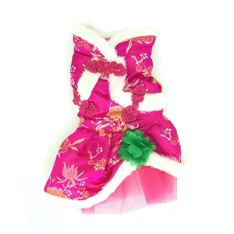 Ethnic Cat Dress for Winter Pet Tang Costume Puppy Small Dog Cat Clothes for Chinese New Year Thicken Warm Padded Kitten Apparel
Ethnic Cat Dress for Winter Pet Tang Costume Puppy Small Dog Cat Clothes for Chinese New Year Thicken Warm Padded Kitten Apparel