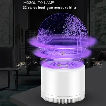 Creative 3D USB Electric Mosquito Killer LED Jewelry Lamp Photocatalysis Mute Home LED Bug zapper Insect Trap No radiation lamp
Creative 3D USB Electric Mosquito Killer LED Jewelry Lamp Photocatalysis Mute Home LED Bug zapper Insect Trap No radiation lamp