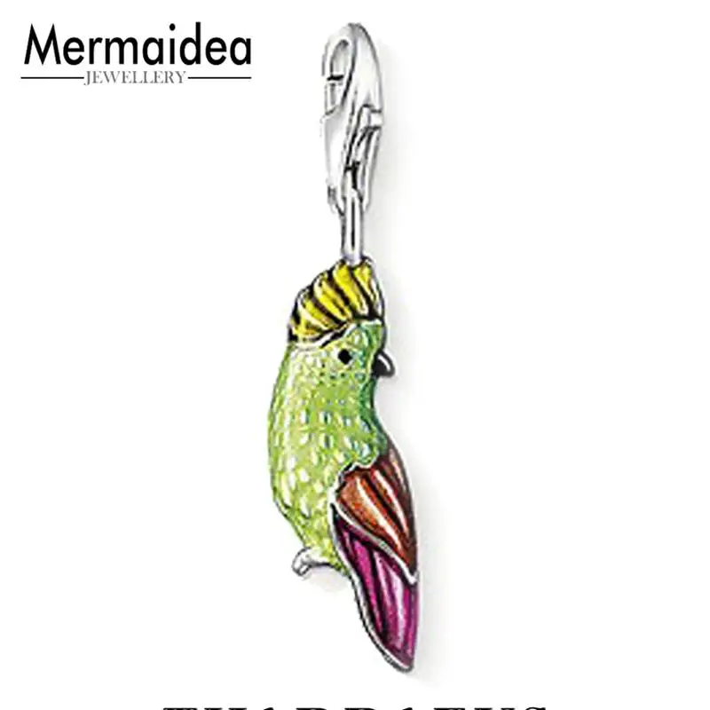 European Style Fashion Tropical Color Mini Parrot Diy Charm 925 Sterling Silver Gift Fit Bracelets For Women Making Jewelry
European Style Fashion Tropical Color Mini Parrot Diy Charm 925 Sterling Silver Gift Fit Bracelets For Women Making Jewelry