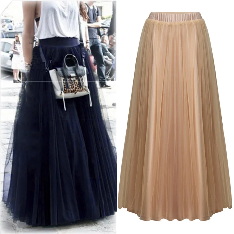 Spring Long Maxi Tutu Skirt Women High Waist Pleated Tulle Skirt Women Autumn Red Mesh Skirt Long
Spring Long Maxi Tutu Skirt Women High Waist Pleated Tulle Skirt Women Autumn Red Mesh Skirt Long
