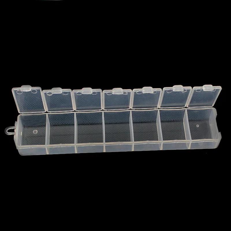 5pcs 7 Cell 3.3*15cm Storage/Box Jewelry Ring Earrings Boxes Compartment Storage Box Display Cases Beads Rings Jewelry Displays
5pcs 7 Cell 3.3*15cm Storage/Box Jewelry Ring Earrings Boxes Compartment Storage Box Display Cases Beads Rings Jewelry Displays