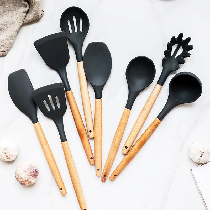 8Pcs/set Silicone Cooking Tools Drinking Kitchen Kitchenware Dinnerware Tableware Accessories Supplies Gear Stuff Product
8Pcs/set Silicone Cooking Tools Drinking Kitchen Kitchenware Dinnerware Tableware Accessories Supplies Gear Stuff Product