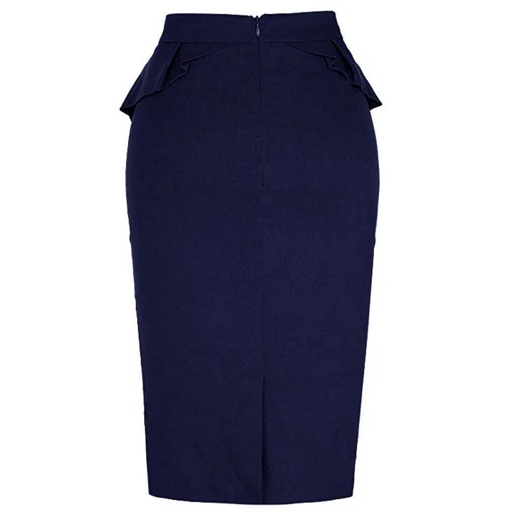 JAYCOSIN Women's Summer Size-up Knee Pencil Skirt Full Dark Formal Conference Negotiation Elegant Lawyer Half-length Skirt
JAYCOSIN Women's Summer Size-up Knee Pencil Skirt Full Dark Formal Conference Negotiation Elegant Lawyer Half-length Skirt