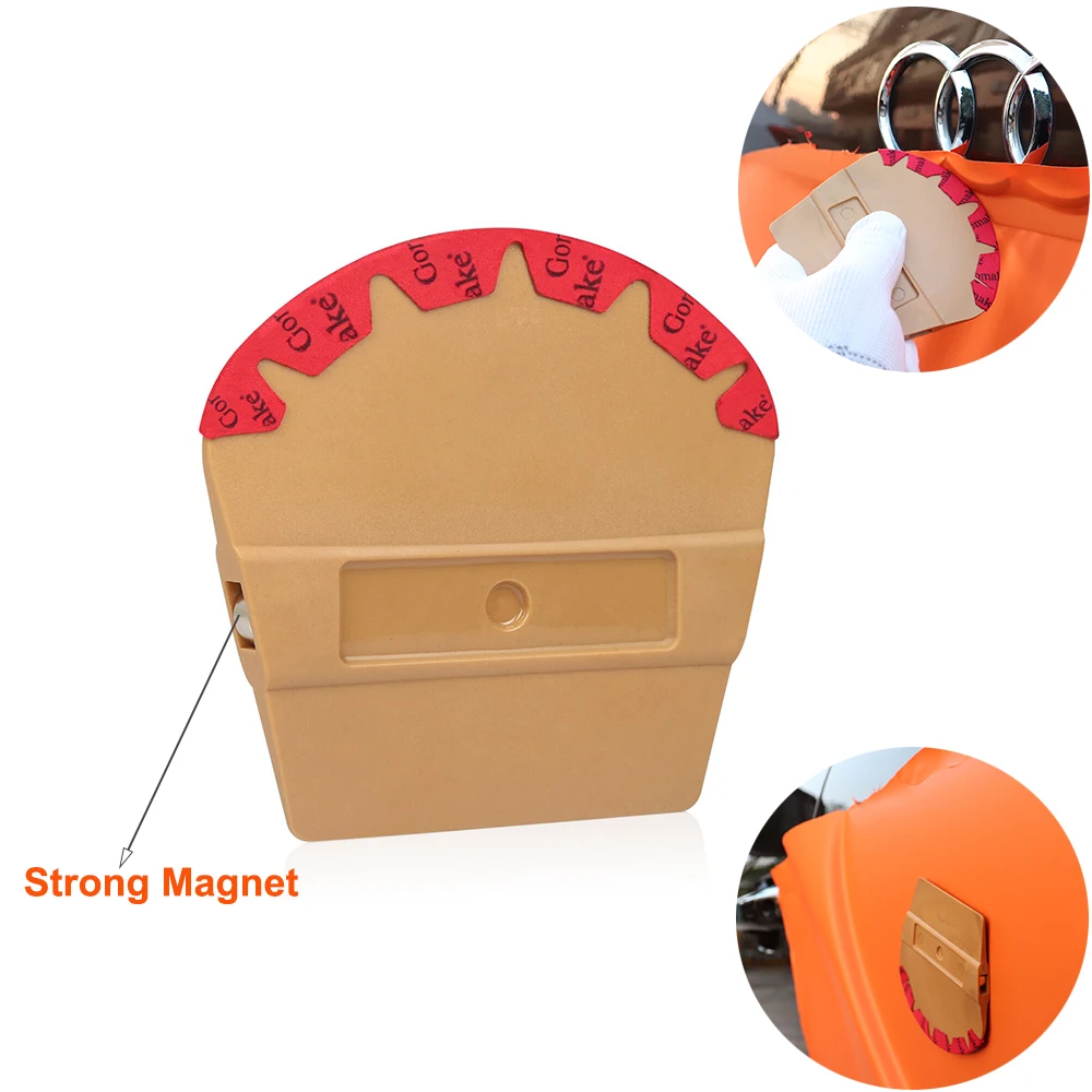 EHDIS Vinyl Car Wrap Magnet Squeegee Wrapping Tool Car Sticker Film Microfiber Scraper Auto Window Tint Tool Magnetic Applicator
EHDIS Vinyl Car Wrap Magnet Squeegee Wrapping Tool Car Sticker Film Microfiber Scraper Auto Window Tint Tool Magnetic Applicator