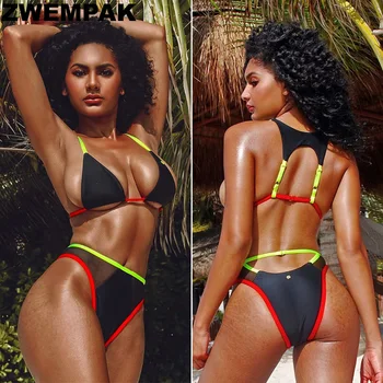Micro halter mesh insert high waist bikini swimsuit sets patchwork cut out women neon triangle two piece swimwear
Micro halter mesh insert high waist bikini swimsuit sets patchwork cut out women neon triangle two piece swimwear