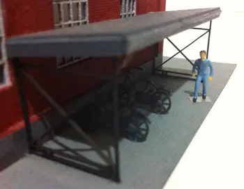 Train Model 1: 87 HO Building Scene Sand Track Bike Bicycle&Bike Shed Models Scene Materials
Train Model 1: 87 HO Building Scene Sand Track Bike Bicycle&Bike Shed Models Scene Materials