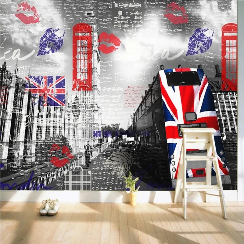 Custom photo wallpaper London street scenery nostalgic background wall mural living room restaurant corridor wallpaper
Custom photo wallpaper London street scenery nostalgic background wall mural living room restaurant corridor wallpaper