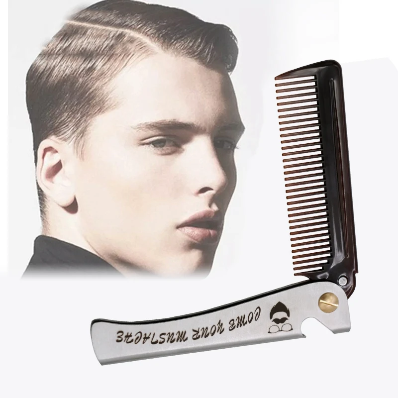 Men Foldable Hair Comb Pocket Clip Hair Moustache Beard Comb Hair Styling Tool Hairdressing Hair Comb Z1 P2
Men Foldable Hair Comb Pocket Clip Hair Moustache Beard Comb Hair Styling Tool Hairdressing Hair Comb Z1 P2