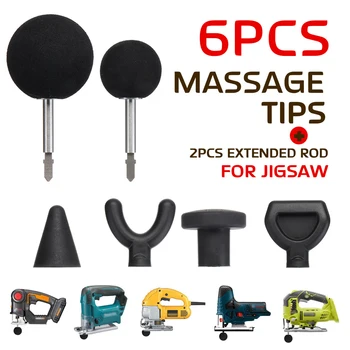 6pcs Massager Therapy EVA Relieve Pain Relief Neck Adapter Attachment Percussion Massage Back Tool Body Shoulder Jigsaw Muscle
6pcs Massager Therapy EVA Relieve Pain Relief Neck Adapter Attachment Percussion Massage Back Tool Body Shoulder Jigsaw Muscle