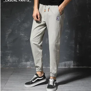 #4626 Summer Pencil Harem Cotton Linen Pants For Men Elastic Waist Casual Vintage Trousers Mens Thin Loose Plus Size 4XL
#4626 Summer Pencil Harem Cotton Linen Pants For Men Elastic Waist Casual Vintage Trousers Mens Thin Loose Plus Size 4XL