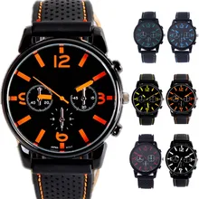 

2021 NEW Casual Brand Clock Fashion Men's Military Quartz Clock Silicone Strap Belt Big Dial Watches Men Wristwatches TT@88