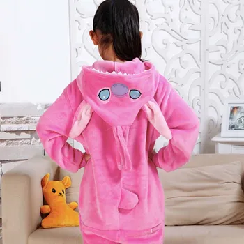 Children Clothing Pink Stitch Animal Pajamas Cosplay Costumes Unisex kids clothes Boys Girls Flannel Sleep Tops Onesies Pyjama 
Children Clothing Pink Stitch Animal Pajamas Cosplay Costumes Unisex kids clothes Boys Girls Flannel Sleep Tops Onesies Pyjama