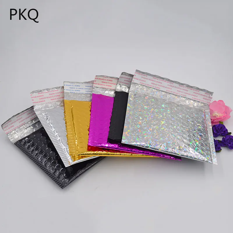 5pcs silver small bubble mailer Bubble Envelopes Bags gold Mailers Padded Shipping Envelope With Bubble Mailing Bag for jewelry
5pcs silver small bubble mailer Bubble Envelopes Bags gold Mailers Padded Shipping Envelope With Bubble Mailing Bag for jewelry