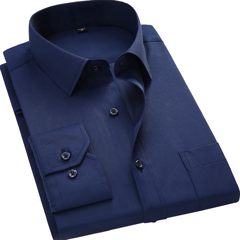 Plus Size 5XL 6XL 7XL 8XL Mens Business Casual Long Sleeve Shirt Classic White Black Navy Blue Male Social Dress Shirts BrandNew
Plus Size 5XL 6XL 7XL 8XL Mens Business Casual Long Sleeve Shirt Classic White Black Navy Blue Male Social Dress Shirts BrandNew