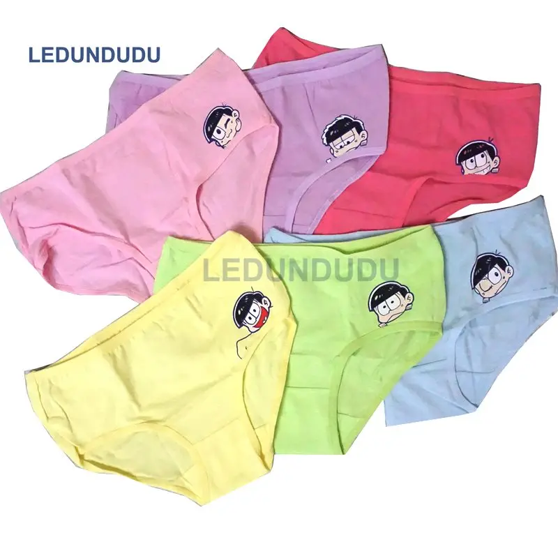 Osomatsu Cosplay Costumes Women Underwear Jyushimatsu Ichimatsu Karamatsu Todomatsu Choromatsu Sexy Briefs Leggings Underpants
Osomatsu Cosplay Costumes Women Underwear Jyushimatsu Ichimatsu Karamatsu Todomatsu Choromatsu Sexy Briefs Leggings Underpants