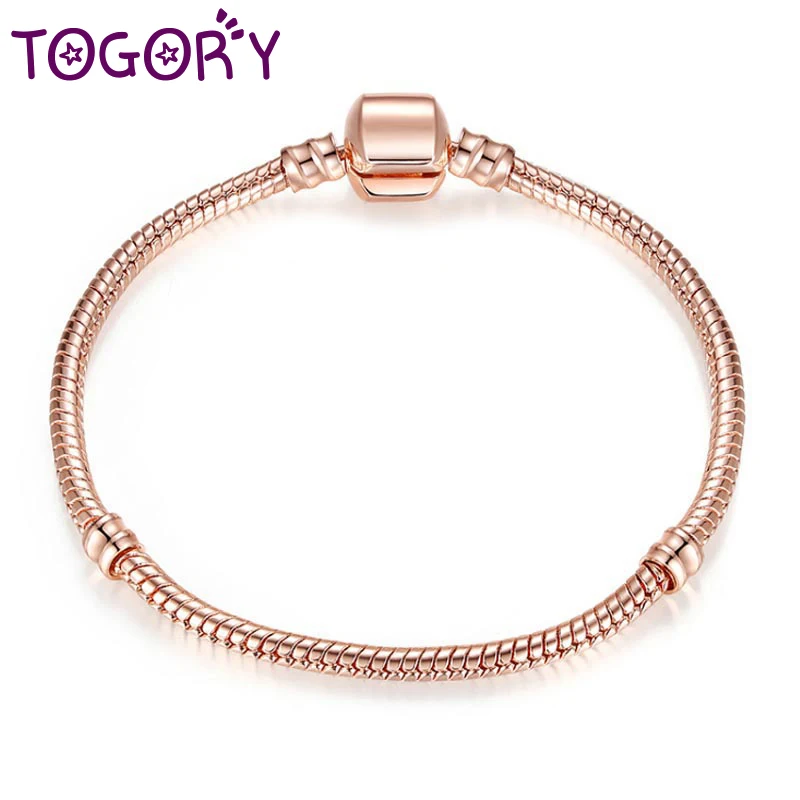 TOGORY 2021 высококачественный Женский браслет из розового золота | Украшения и