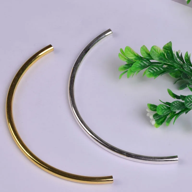 50pcs/lot 117*5mm Gold silver color Bend tube hollow Charms Connector Simple handmade craft tag pendants jewelry DIY material
50pcs/lot 117*5mm Gold silver color Bend tube hollow Charms Connector Simple handmade craft tag pendants jewelry DIY material