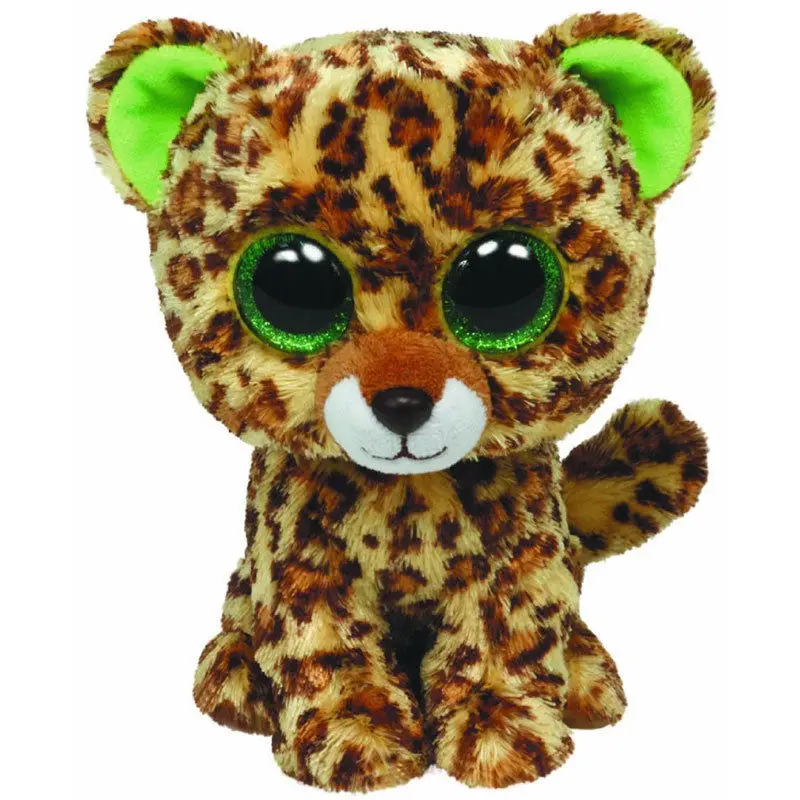 Pyoopeo Original Ty Boos 6" 15cm Speckles Leopard Plush Regular Big-eyed Stuffed Animal Collection Soft Doll Toy with Heart Tag
Pyoopeo Original Ty Boos 6" 15cm Speckles Leopard Plush Regular Big-eyed Stuffed Animal Collection Soft Doll Toy with Heart Tag