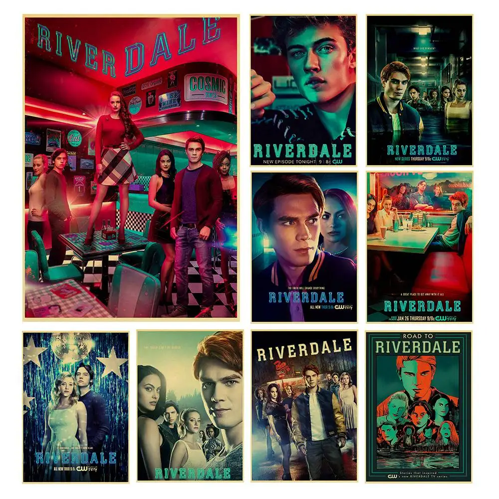 Nice Riverdale Poster Custom kraft paper retro Poster Art Home Decoration Wall Poster
Nice Riverdale Poster Custom kraft paper retro Poster Art Home Decoration Wall Poster