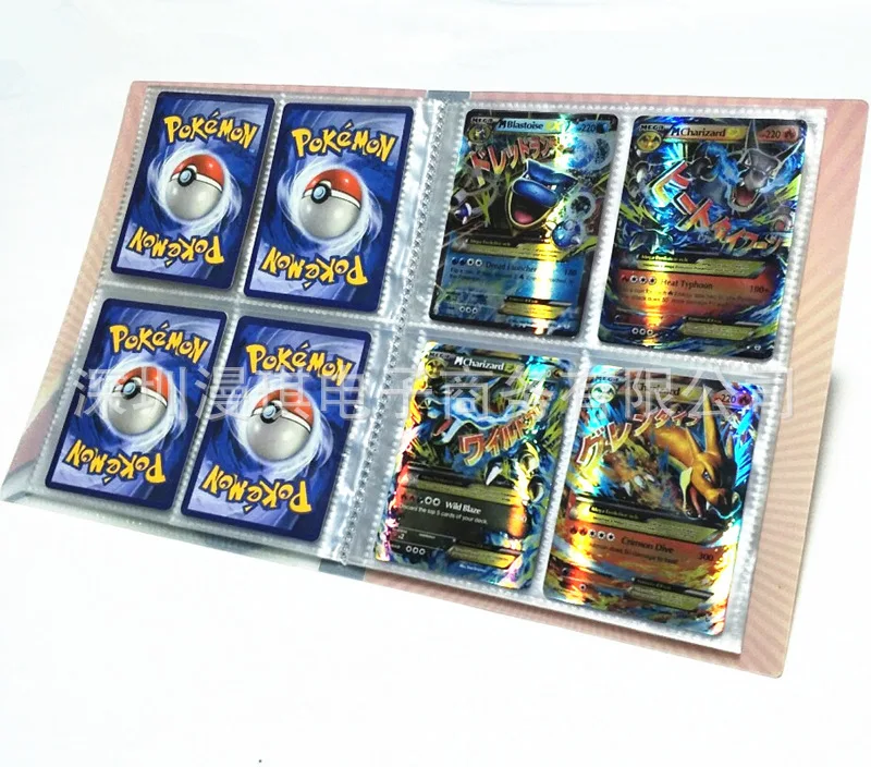 NEW 240 pieces Cards Cartoon Characters Card Collection Notebook Game Card Playing Album Pokemon Cards Holder Novelty Gift
NEW 240 pieces Cards Cartoon Characters Card Collection Notebook Game Card Playing Album Pokemon Cards Holder Novelty Gift