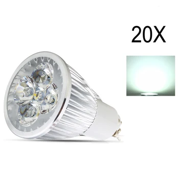 20X AC85-265V GU10 Dimmable LED Bulb LED4W Spot Light Led Spotlights Warm/Cool White GU10 lamp High brightness Spot light lamp
20X AC85-265V GU10 Dimmable LED Bulb LED4W Spot Light Led Spotlights Warm/Cool White GU10 lamp High brightness Spot light lamp