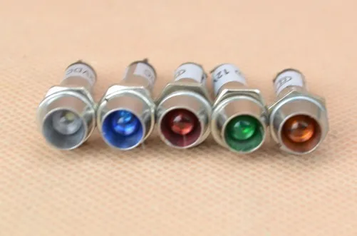 10pcs 220V 24V 12V 8mm metal LED Warning Pilot Light metal led lamp led indicator light metal LED light
10pcs 220V 24V 12V 8mm metal LED Warning Pilot Light metal led lamp led indicator light metal LED light