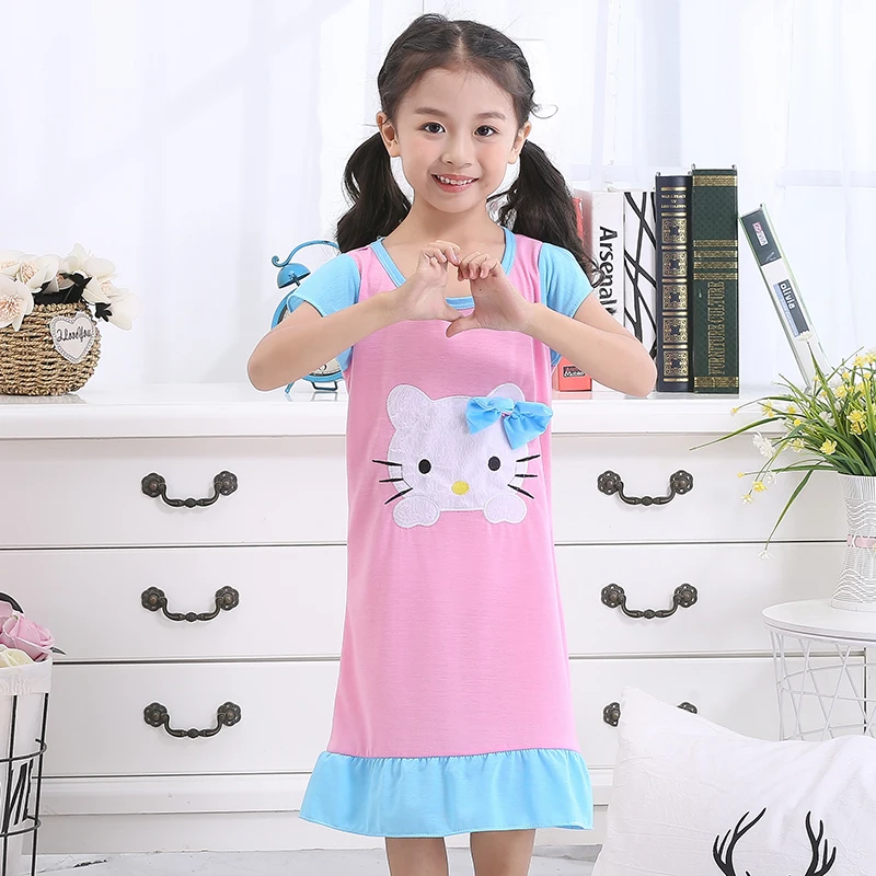 NEW Nightgown Summer Kids Dresses for Girls Cartoon Nightgown Kids Sleepwear Big Girls Nightwear Baby Children Gown Sleep nai528
NEW Nightgown Summer Kids Dresses for Girls Cartoon Nightgown Kids Sleepwear Big Girls Nightwear Baby Children Gown Sleep nai528