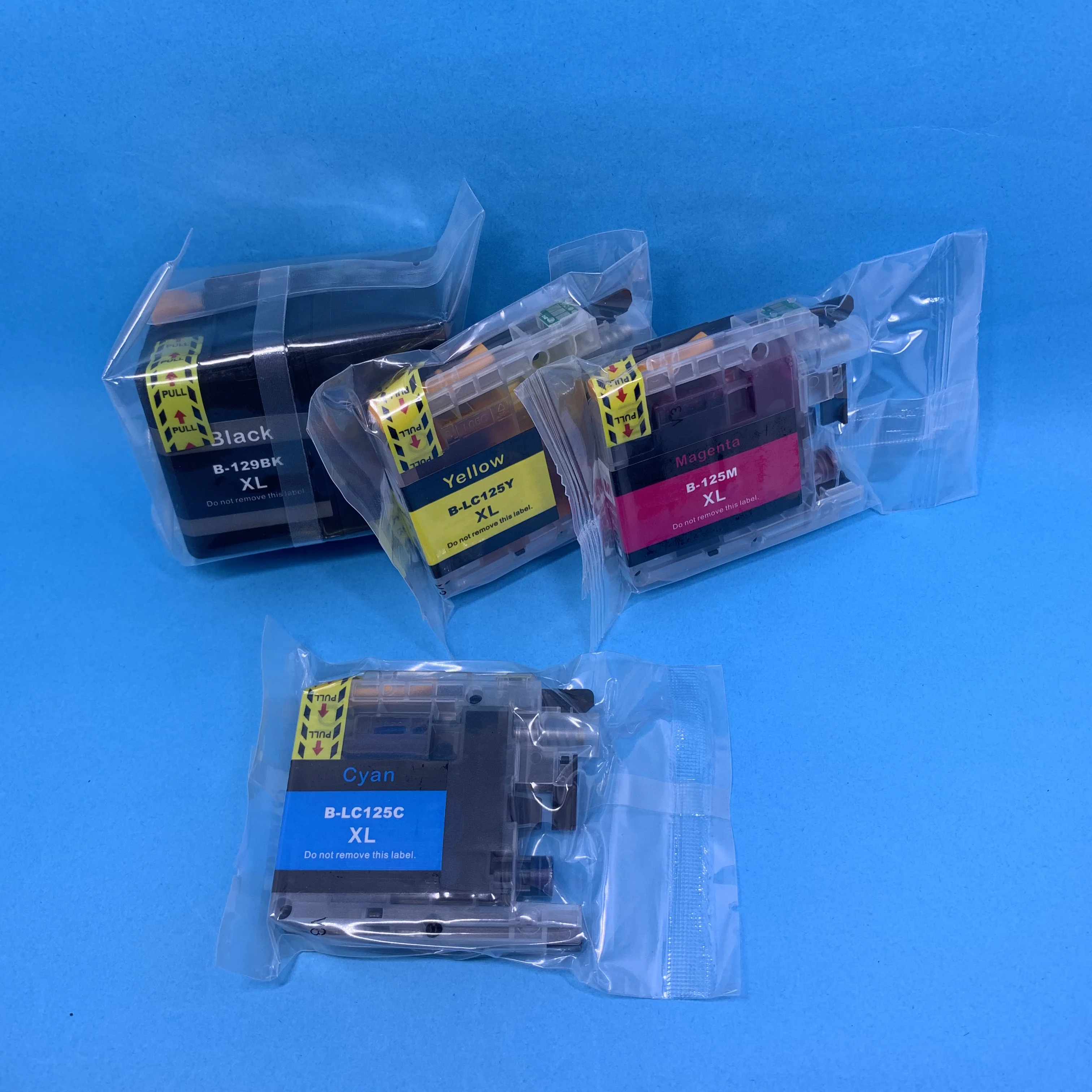 

4Colors LC129XL LC125XL Compatible Ink Cartridge LC129 LC125 for Brother MFC-J6520DW MFC-J6720DW MFC-J6920DW