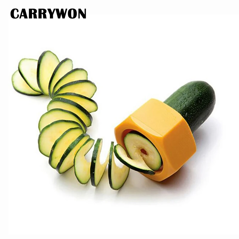 CARRYWON Useful New Cucumber Courgette Cutter Vegetable Peeler Cooking Gadgets Kitchen Tools Random Color Kitchen Accessories
CARRYWON Useful New Cucumber Courgette Cutter Vegetable Peeler Cooking Gadgets Kitchen Tools Random Color Kitchen Accessories