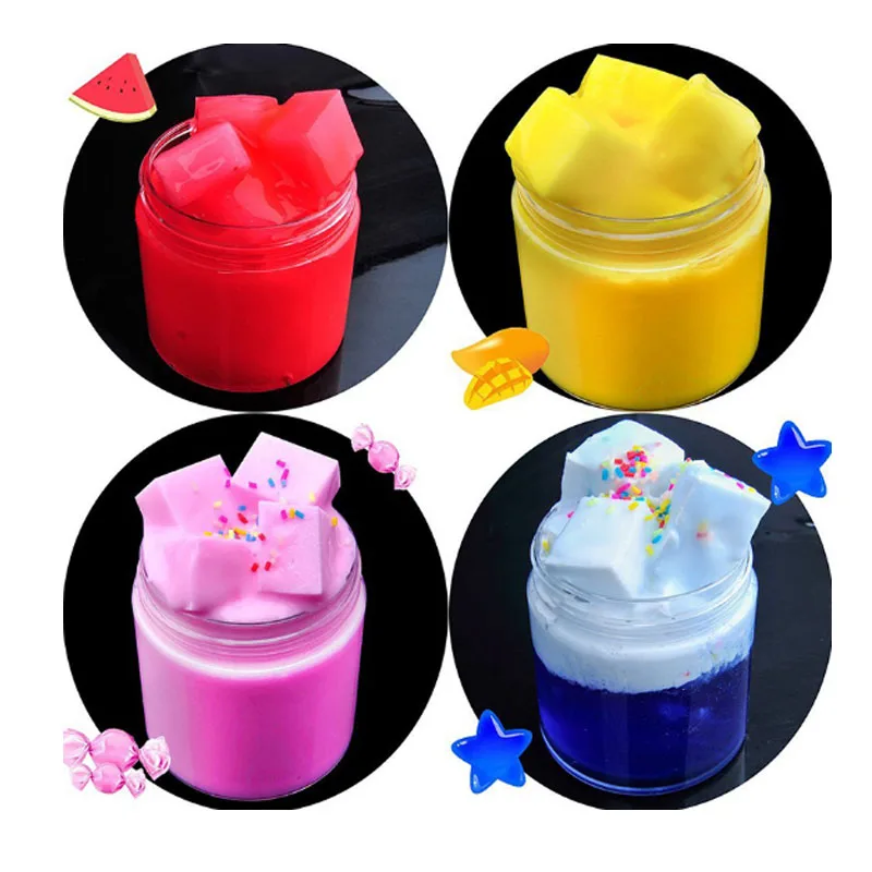 Fruit Slime Modeling Clay Polymer Fluffy Slime Decoration DIY Plasticine No Borax Fun Entertainment Antistress Stress Relief Toy
Fruit Slime Modeling Clay Polymer Fluffy Slime Decoration DIY Plasticine No Borax Fun Entertainment Antistress Stress Relief Toy