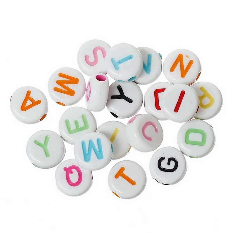 2019 HOT Multi-color Beads Round Alphabet Letters Acrylic Beads For Jewelry Making DIY Jewelry Findings DIY Gift 500PCs 7x7mm
2019 HOT Multi-color Beads Round Alphabet Letters Acrylic Beads For Jewelry Making DIY Jewelry Findings DIY Gift 500PCs 7x7mm