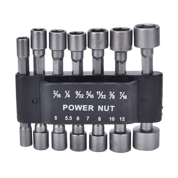 14pcs 1/4" Quick-Change Screwdrivers NutdriversHex Shank Power Nut Driver Bit Set Sae Metric Nut Driver Socket Bits
14pcs 1/4" Quick-Change Screwdrivers NutdriversHex Shank Power Nut Driver Bit Set Sae Metric Nut Driver Socket Bits
