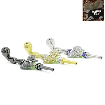 New 1Pcs 3D pipe animal shape diamond style pipe fashion pipe accessories tobacco accessories pipe three colors randomly sent
New 1Pcs 3D pipe animal shape diamond style pipe fashion pipe accessories tobacco accessories pipe three colors randomly sent