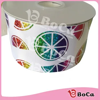 Free shipping 100 yard 3"75mm rainbow lemon hologram foil printed grosgrain ribbon accept custom
Free shipping 100 yard 3"75mm rainbow lemon hologram foil printed grosgrain ribbon accept custom